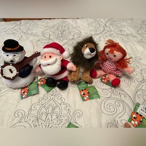 CVS BEANIES LIMITED RUDOLPH THE RED NOSE REINDEER EDITION 1998 (12 pieces)